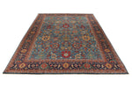 10x14 Rust and Navy Anatolian Traditional Rug