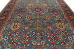 10x14 Rust and Navy Anatolian Traditional Rug