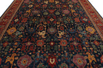 10x14 Navy and Red Anatolian Traditional Rug