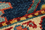10x14 Navy and Red Anatolian Traditional Rug