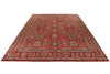 10x14 Red and Multicolor Anatolian Traditional Rug