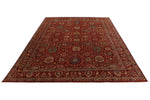 10x14 Red and Multicolor Anatolian Traditional Rug