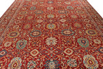 10x14 Red and Multicolor Anatolian Traditional Rug