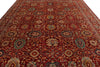 10x14 Red and Multicolor Anatolian Traditional Rug