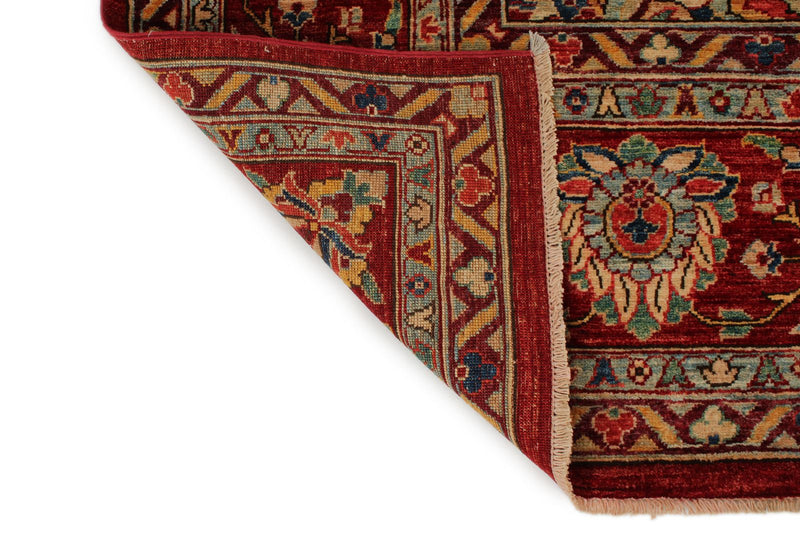 10x14 Red and Multicolor Anatolian Traditional Rug