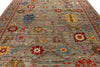 10x13 Gray and Multicolor Anatolian Traditional Rug