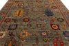 10x13 Gray and Multicolor Anatolian Traditional Rug
