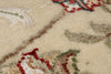 5x7 Ivory and Beige Turkish Silk Rug