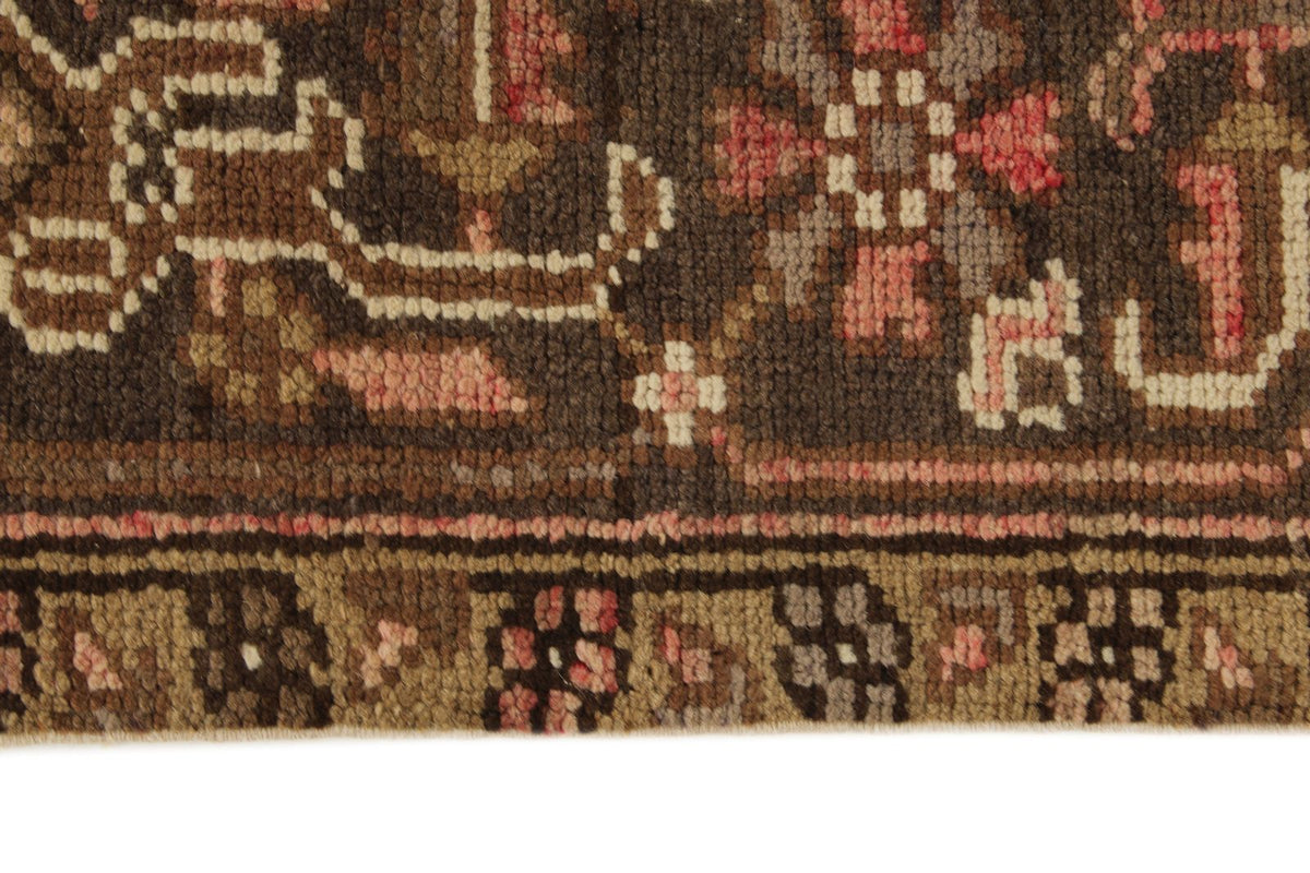 8x10 Ivory and Brown Anatolian Persian Rug