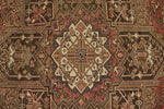 8x10 Ivory and Brown Anatolian Persian Rug