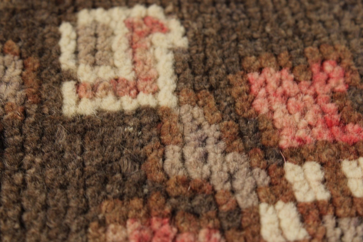 8x10 Ivory and Brown Anatolian Persian Rug