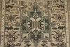 4x12 Ivory and Light Blue Turkish Oushak Runner