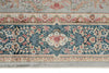 6x8 Gray and Blue Turkish Antep Rug