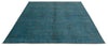 7x7 Blue and Gray Anatolian Traditional Rug
