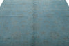 7x7 Blue and Gray Anatolian Traditional Rug