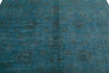 7x7 Blue and Gray Anatolian Traditional Rug