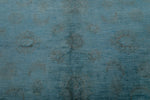 7x7 Blue and Gray Anatolian Traditional Rug