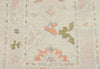 3x16 Ivory and Beige Turkish Oushak Runner