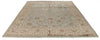 8x10 Light Blue and Ivory Turkish Silk Rug