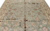 8x10 Light Blue and Ivory Turkish Silk Rug