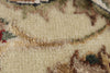8x10 Black and Ivory Turkish Silk Rug