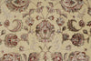 8x10 Ivory and Beige Turkish Silk Rug