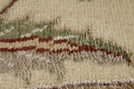 10x14 Light Blue and Ivory Turkish Silk Rug