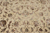 10x14 Ivory and Red Turkish Silk Rug