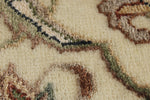 9x12 Black and Ivory Turkish Silk Rug