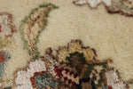 9x12 Black and Ivory Turkish Silk Rug
