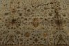 9x12 Gray and Ivory Turkish Silk Rug