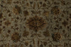 9x12 Gray and Ivory Turkish Silk Rug