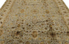 9x12 Gray and Ivory Turkish Silk Rug