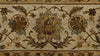 9x12 Gray and Ivory Turkish Silk Rug