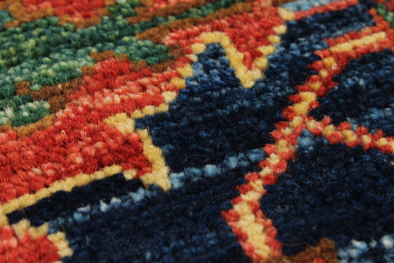 9x12 Red and Multicolor Anatolian Traditional Rug