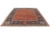 9x12 Red and Multicolor Anatolian Traditional Rug