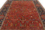 9x12 Red and Multicolor Anatolian Traditional Rug