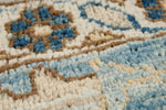 9x11 Light Blue and Blue Anatolian Traditional Rug