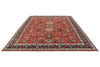 9x12 Red and Navy Anatolian Traditional Rug