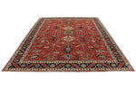 9x12 Red and Navy Anatolian Traditional Rug
