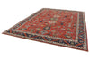 9x12 Red and Navy Anatolian Traditional Rug