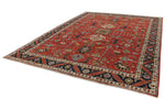 9x12 Red and Navy Anatolian Traditional Rug