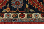 9x12 Red and Navy Anatolian Traditional Rug