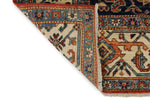 9x12 Orange and Ivory Anatolian Traditional Rug