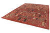 9x12 Rust and Multicolor Anatolian Tribal Rug