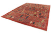 9x12 Rust and Multicolor Anatolian Tribal Rug