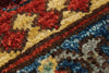 9x12 Burgundy and Navy Anatolian Tribal Rug