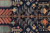 3x5 Navy and Multicolor Anatolian Traditional Rug