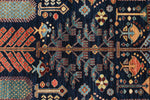 3x5 Navy and Multicolor Anatolian Traditional Rug