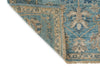 3x5 Blue and Ivory Anatolian Traditional Rug
